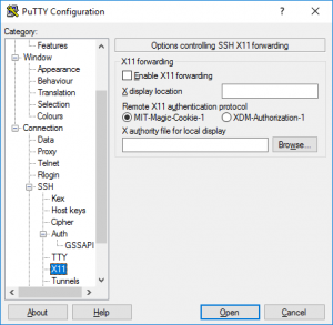 Remotely Open A GUI Application With PuTTY