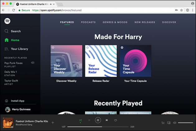 Spotify Web Player Here's How To Listen To Spotify With A