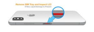 liquid contact indicator or LCI