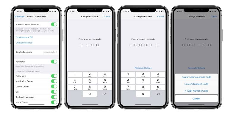 How to Switch to 4 Digit Passcode on iPhone or iPad iOS 15 • TechyLoud