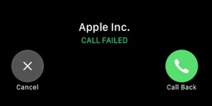fix call failed on iPhone