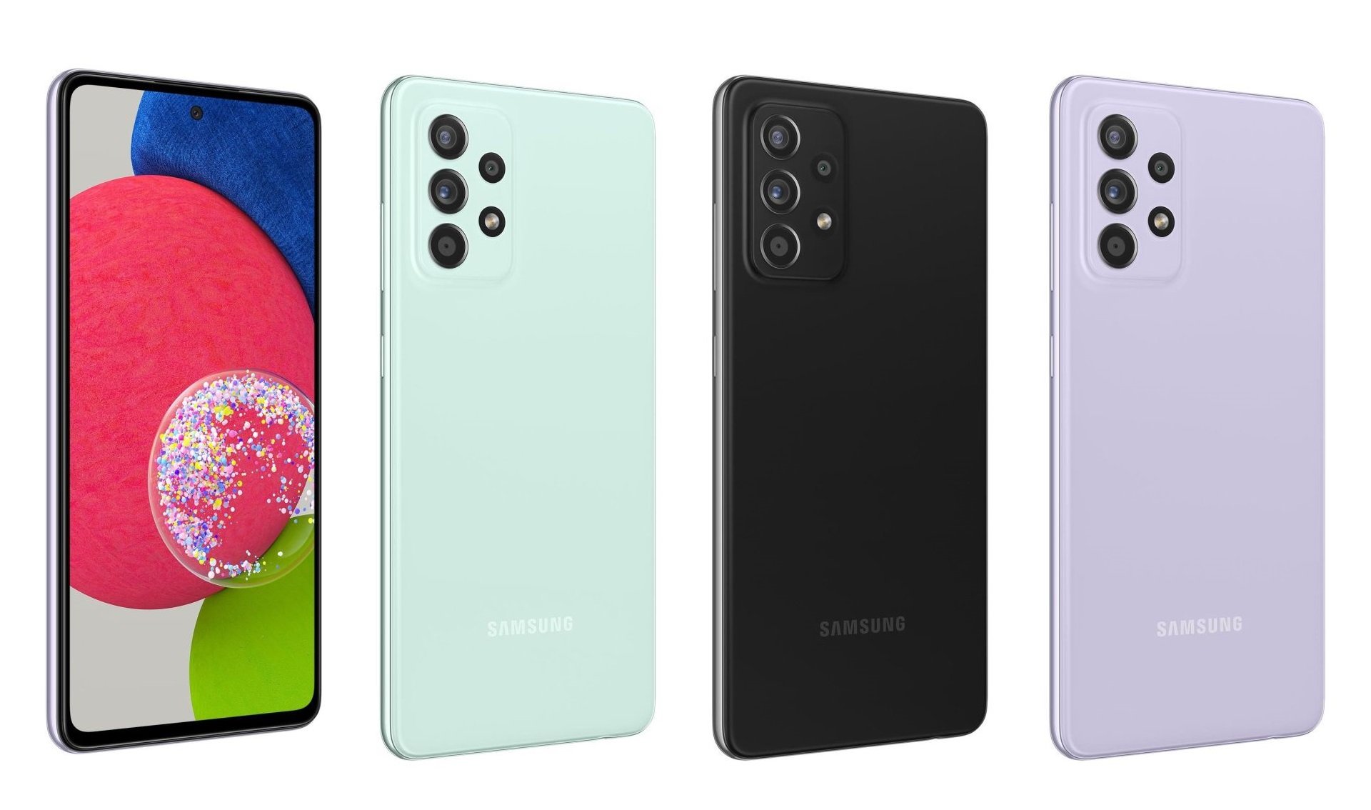 Samsung A52's