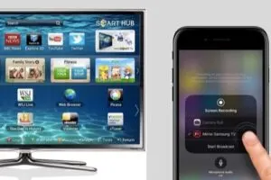 screen mirror iPhone to Samsung TV