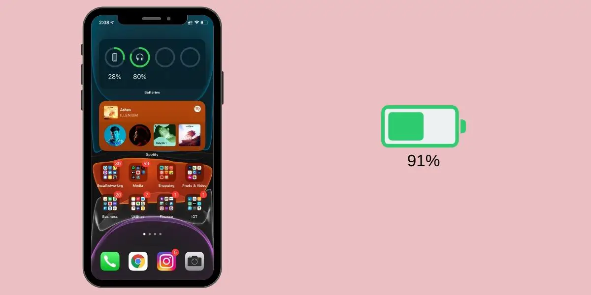 How to Show Battery Percentage on iPhone 13 Mini & 13 Pro Max • TechyLoud