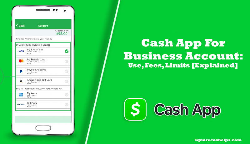 Cash App For Business Account Use Fees Limits