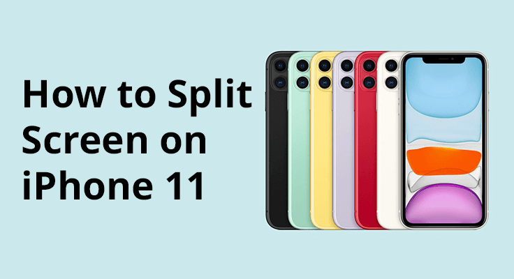 Guide: iPhone 11 split screen feature.