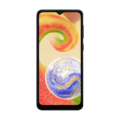 Colorful abstract wallpaper on smartphone display.
