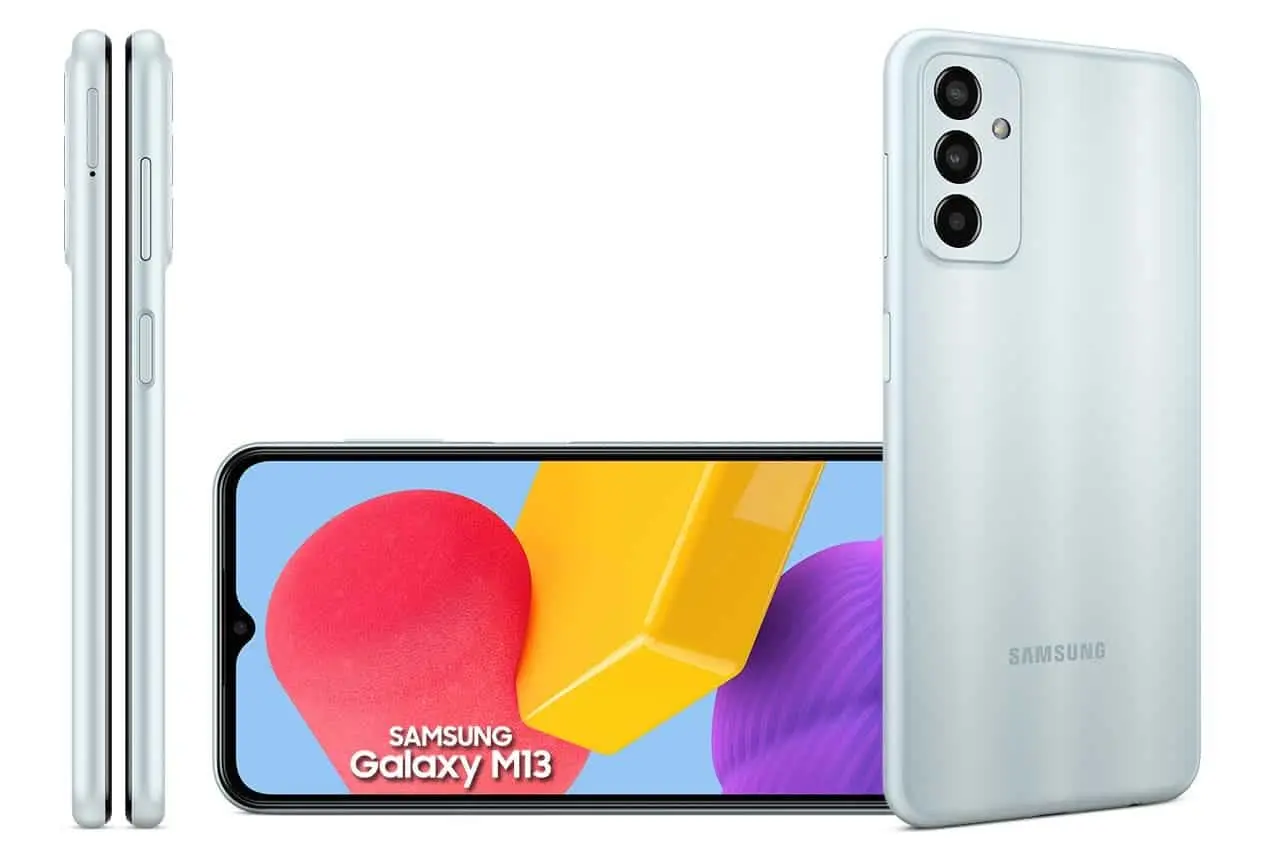 Samsung-Galaxy-M13-Açık Mavi