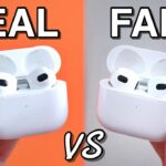 Fake AirPods 3: How to Tell the original Airpod from Fake one