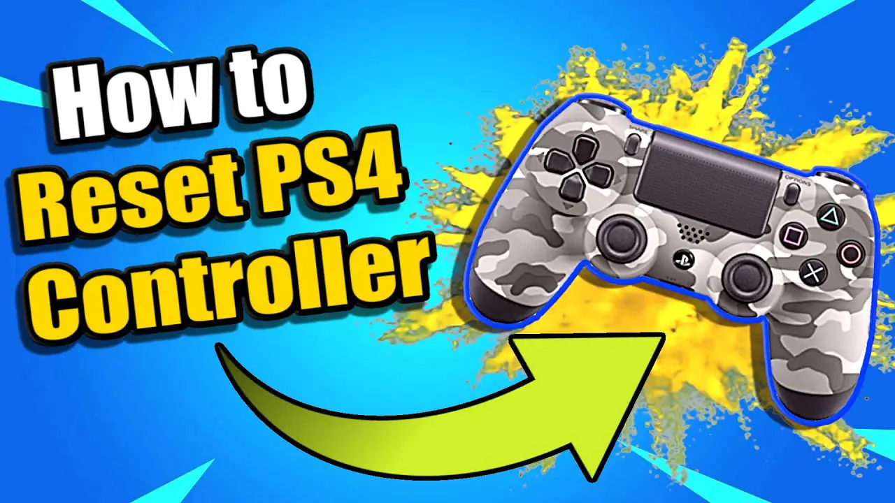 How to Reset PS4 Controller without Reset Button