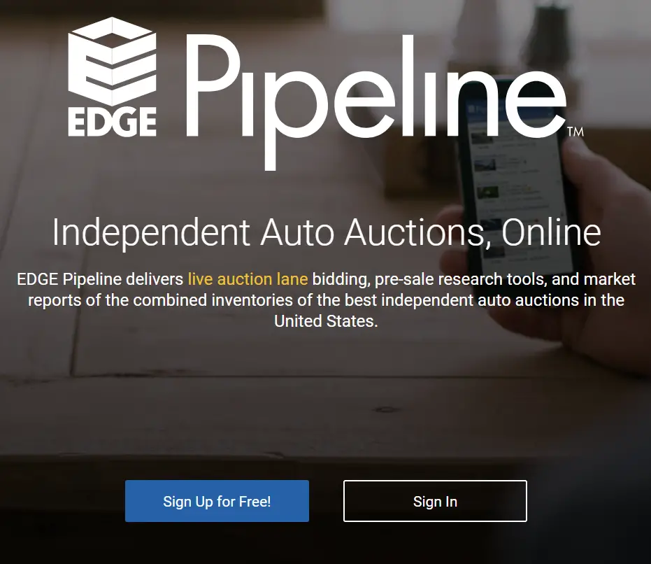 Edge Pipeline Auto Auction Login And Full Details