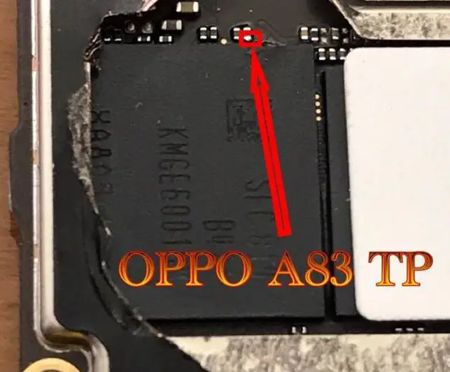Oppo A83 Test Point - Flash and Remove FRP