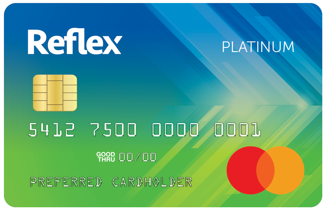 Reflex credit card account
