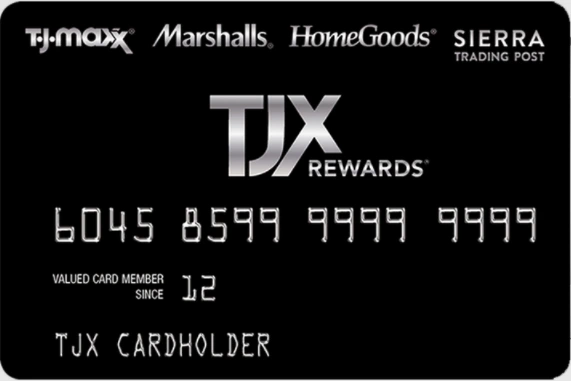 Вход и оплата кредитной картой TJ Maxx и TJX