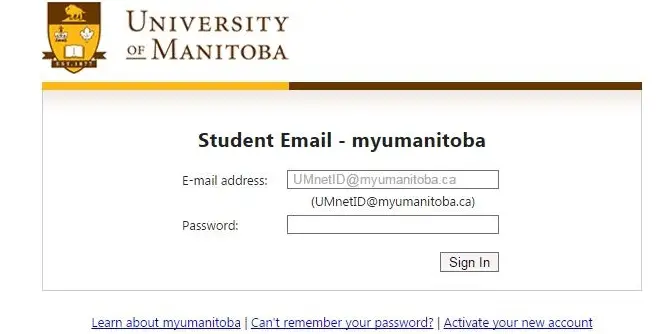 The University of Manitoba Webmail Login and Full Details