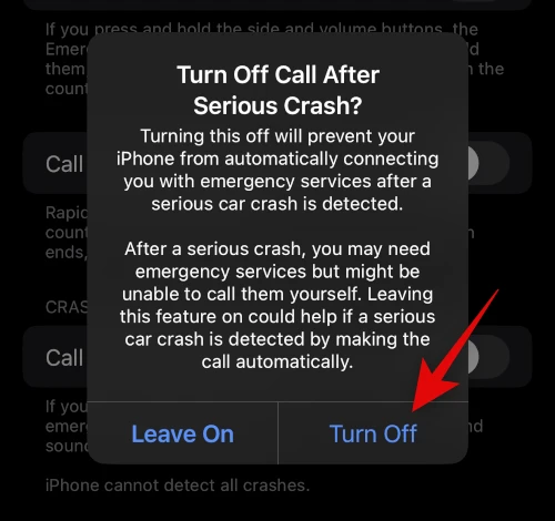 緊急SOSを無効にする方法-iPhone 14