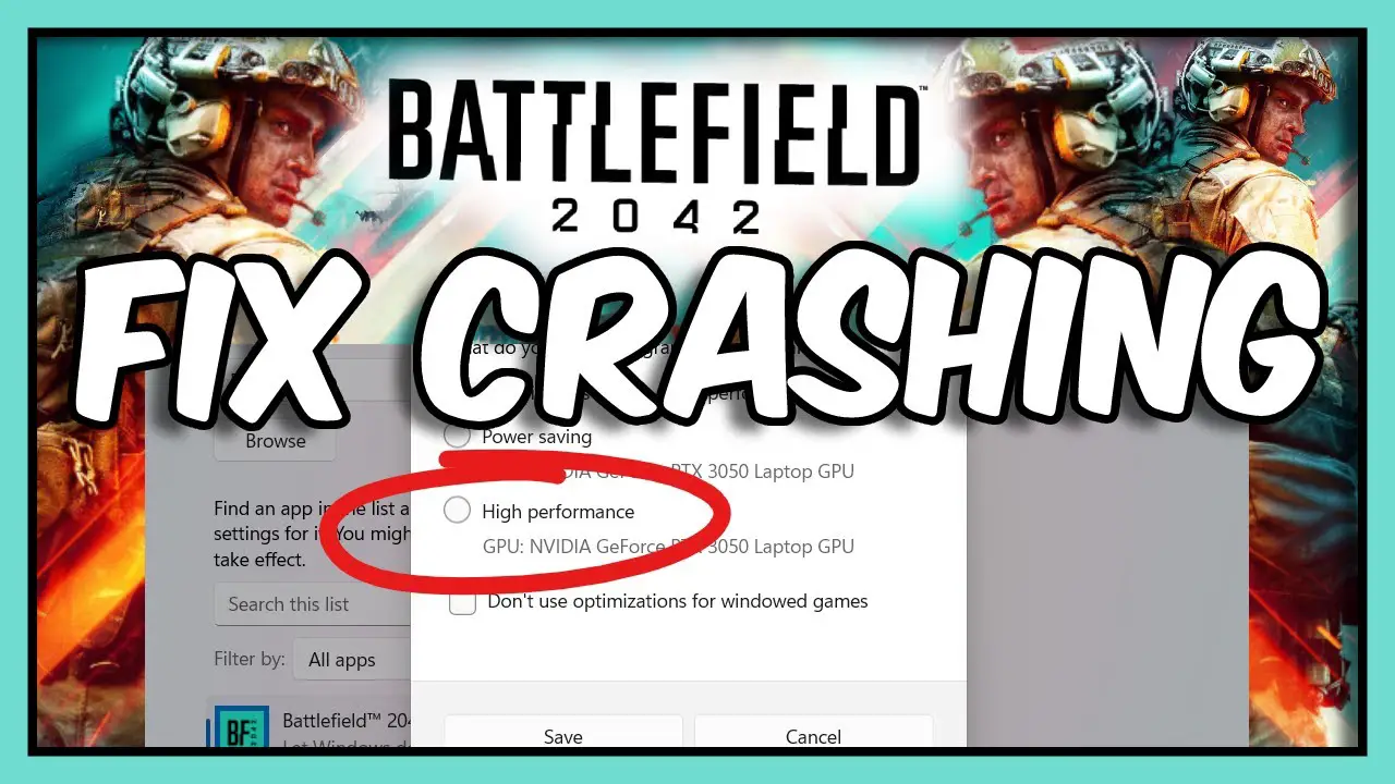 How to Fix Battlefield 2042 Crash to Desktop No Error