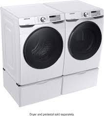 Samsung WF45R6100AW Washer and DVE45R6100W Dryer