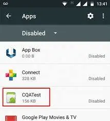 What is CQTest App on Android and how to Remove it