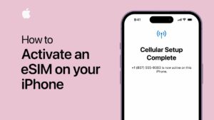 How to Activate eSim on iPhone 14/13/12/11