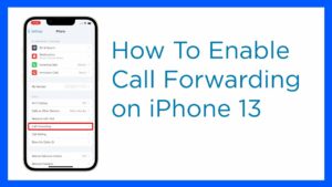 Come inoltrare le chiamate su iPhone 14/13/12/11