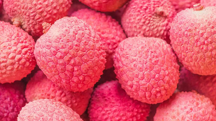 Red and Pink Lychees