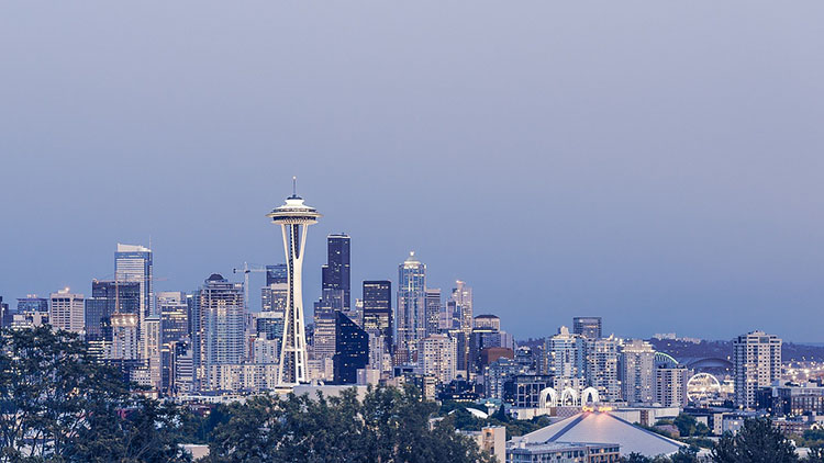 华盛顿州首府西雅图天际线是什么