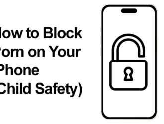 how to block porn on iphone