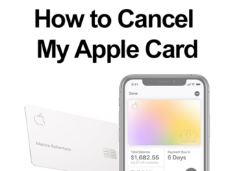 how to cancel apple card