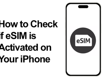 how to check if esim is activated on iphone
