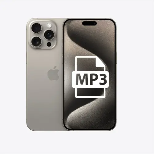 วิธีเล่นไฟล์ mp3 บน iphone