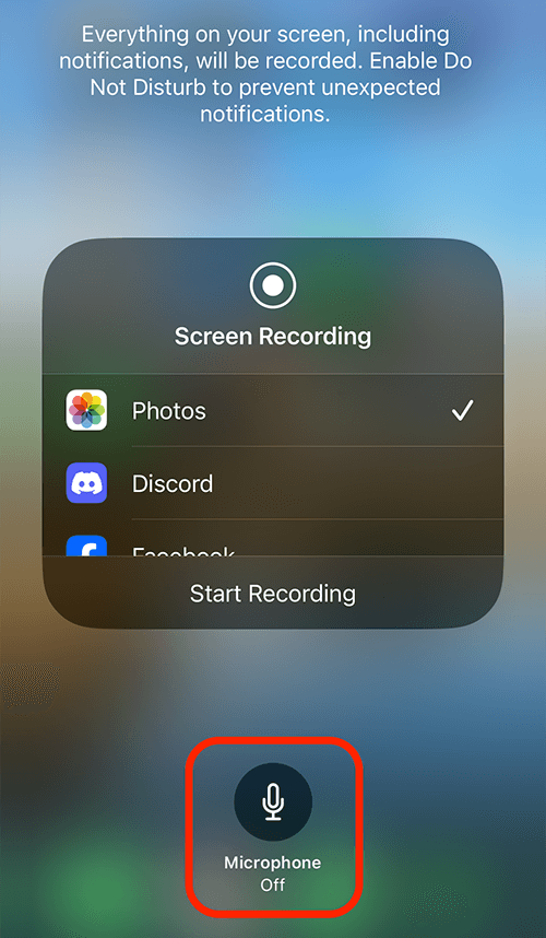 how-to-screen-record-on-iphone-15-microphone