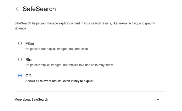 how-to-turn-off-on-safesearch-on-google